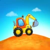 Logo of Kids truck games Build a house android Application 